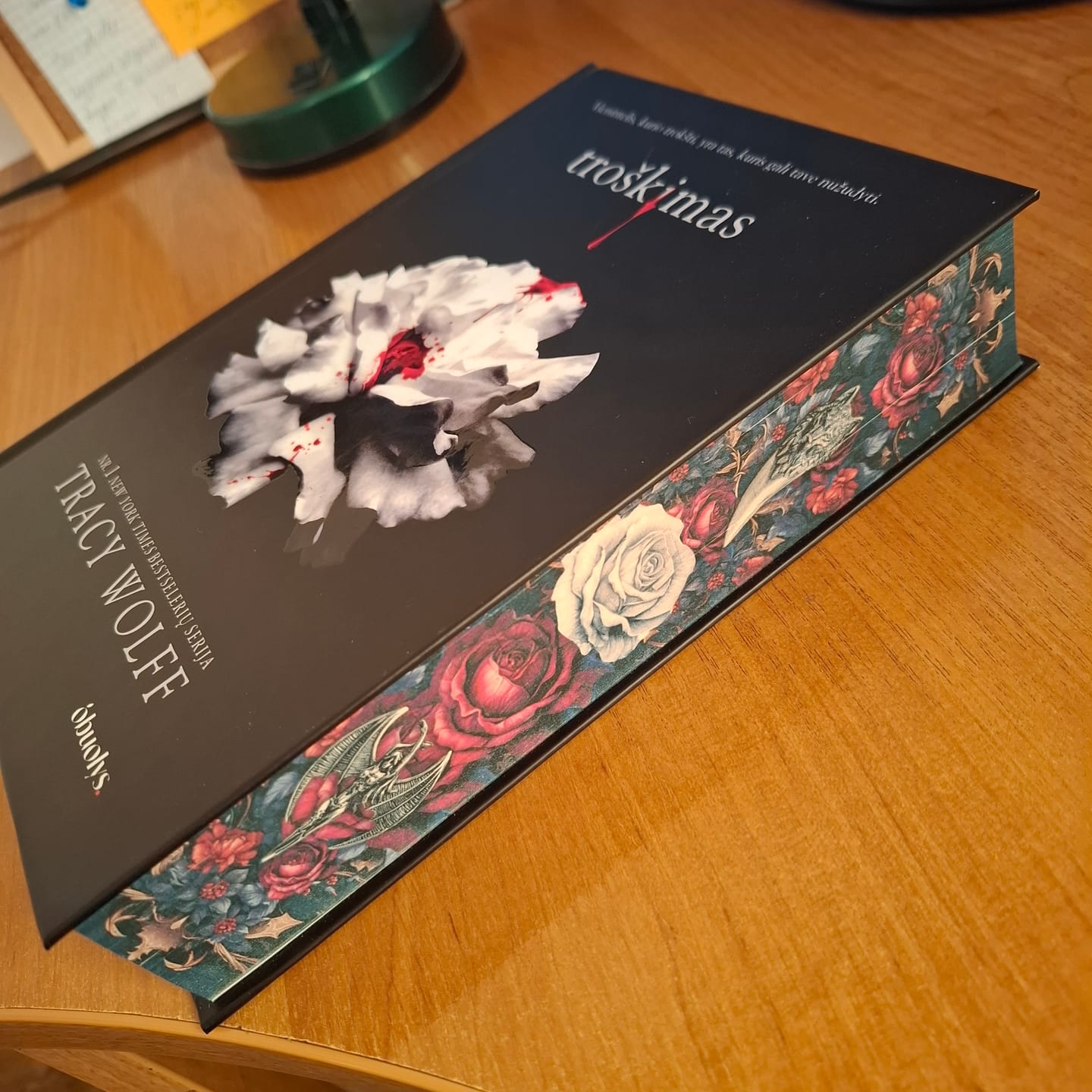 Customer photo review of Troškimas: Nr. 1 New York Times bestseleris – kolekcinis 600 psl. leidimas kietais viršeliais
