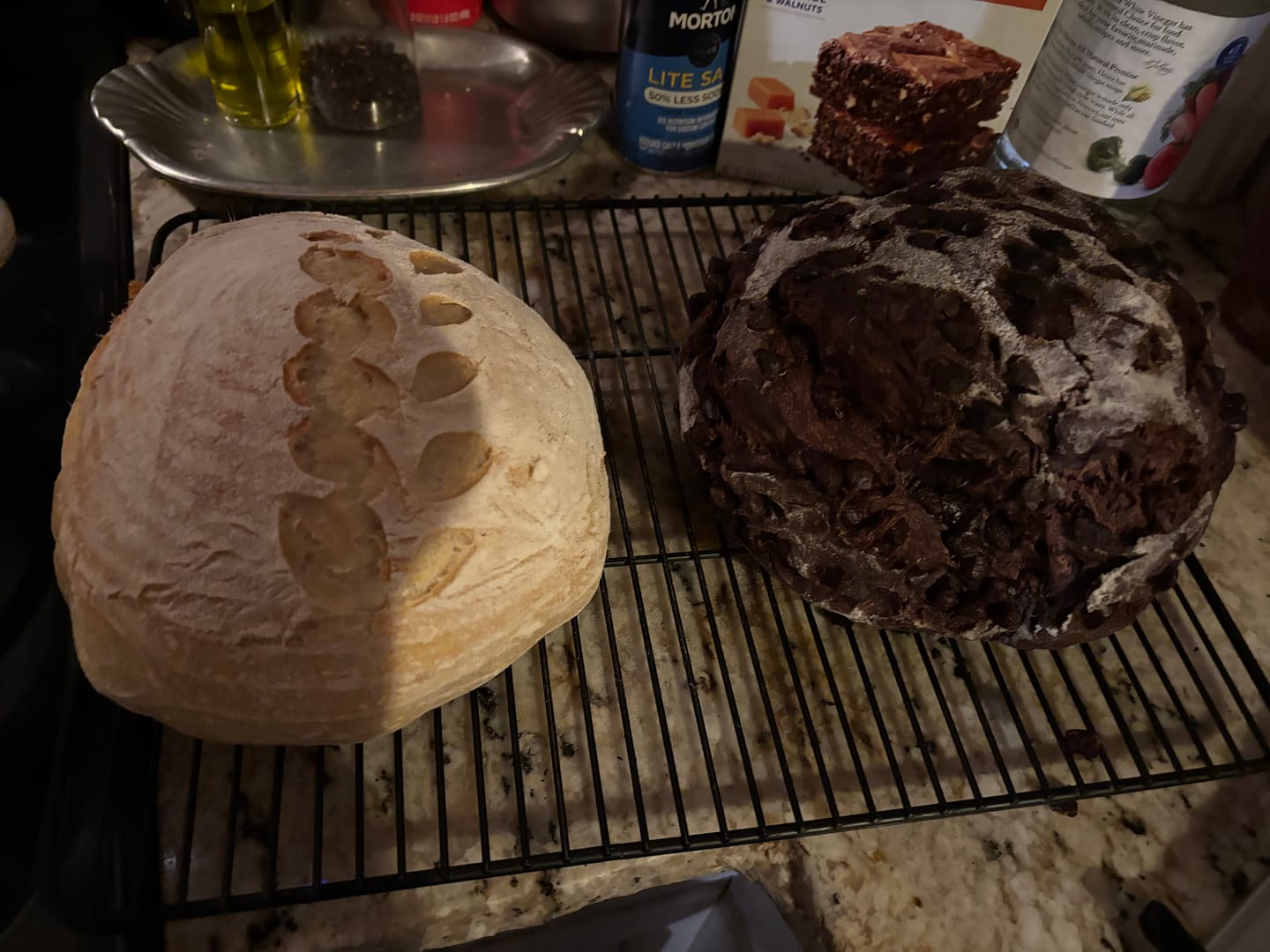 Customer photo review of Little Ranch Family's Live 118 Year Old Valrhona CHOCOLATE Sourdough Starter