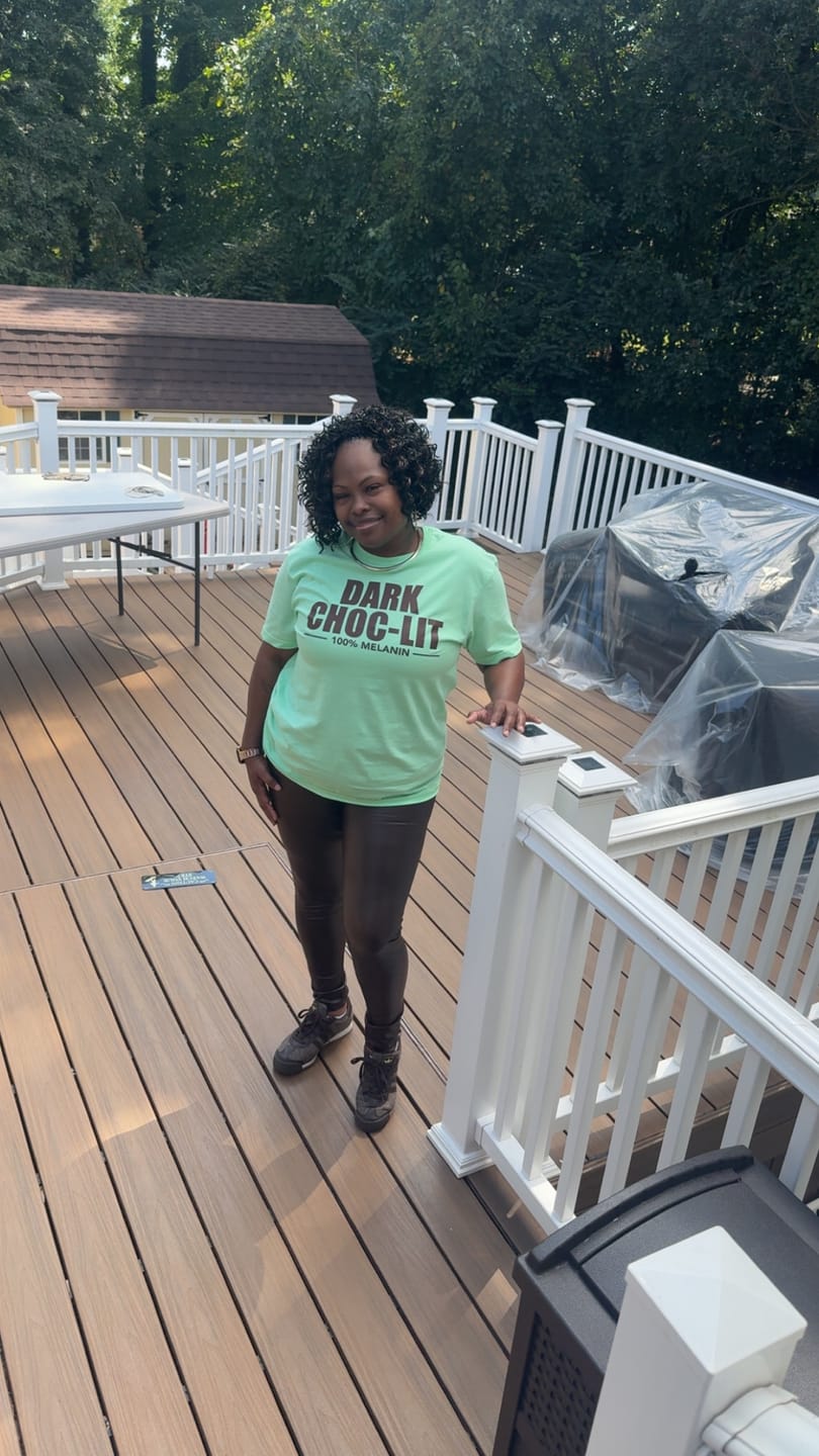 Customer photo review of 100% Melanin