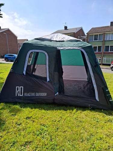 Customer photo review of [PRÉ-COMMANDE] 2-Step Cabin Tent – Très grande taille + Bâche de camping OFFERTE (jusqu’à 10 personnes, FR) — Expédition avant le 16 septembre