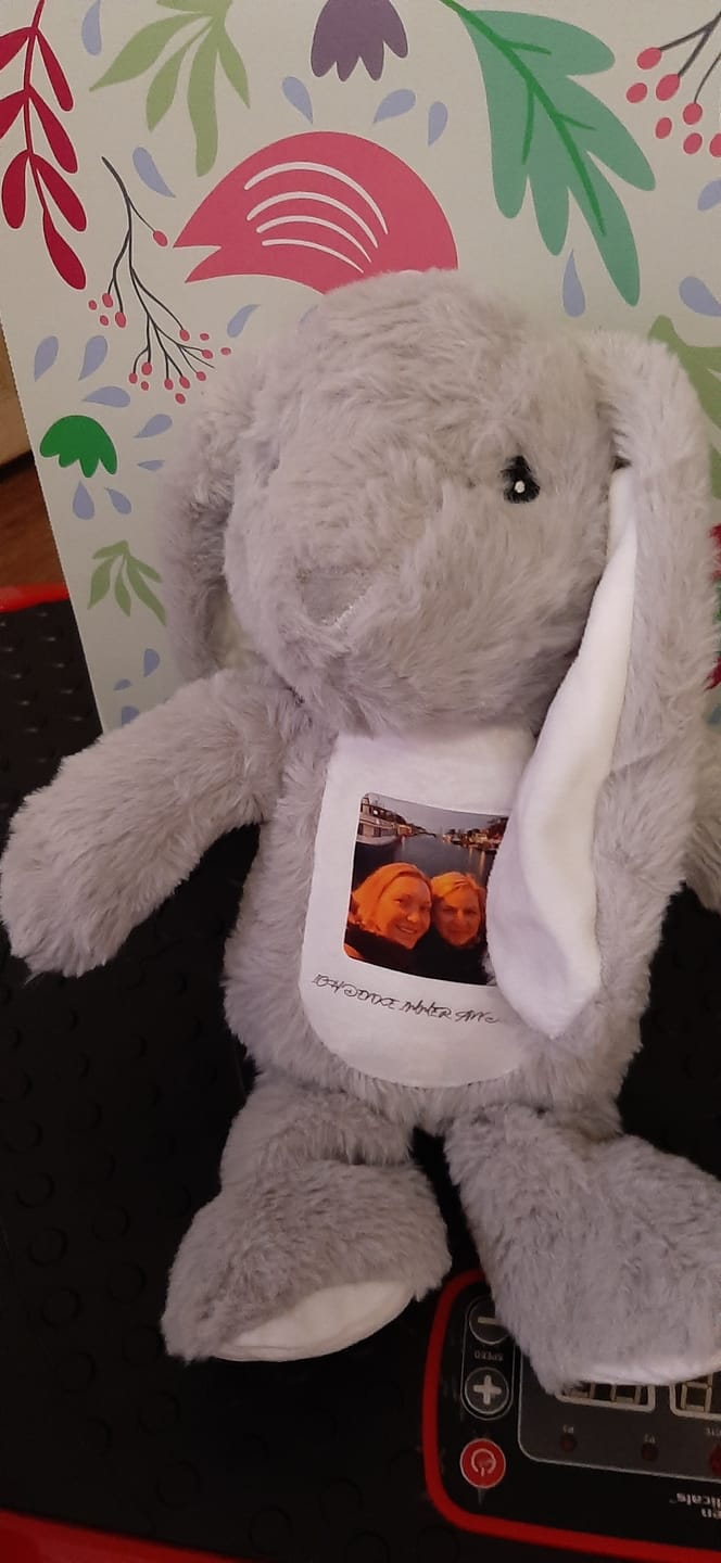 Customer photo review of Euer Foto - Stoffhase