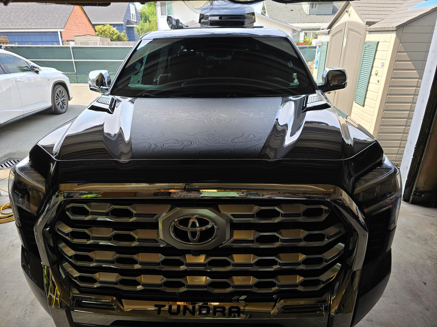 Customer photo review of Hood Graphic | fits Toyota Tundra (2022-2024)