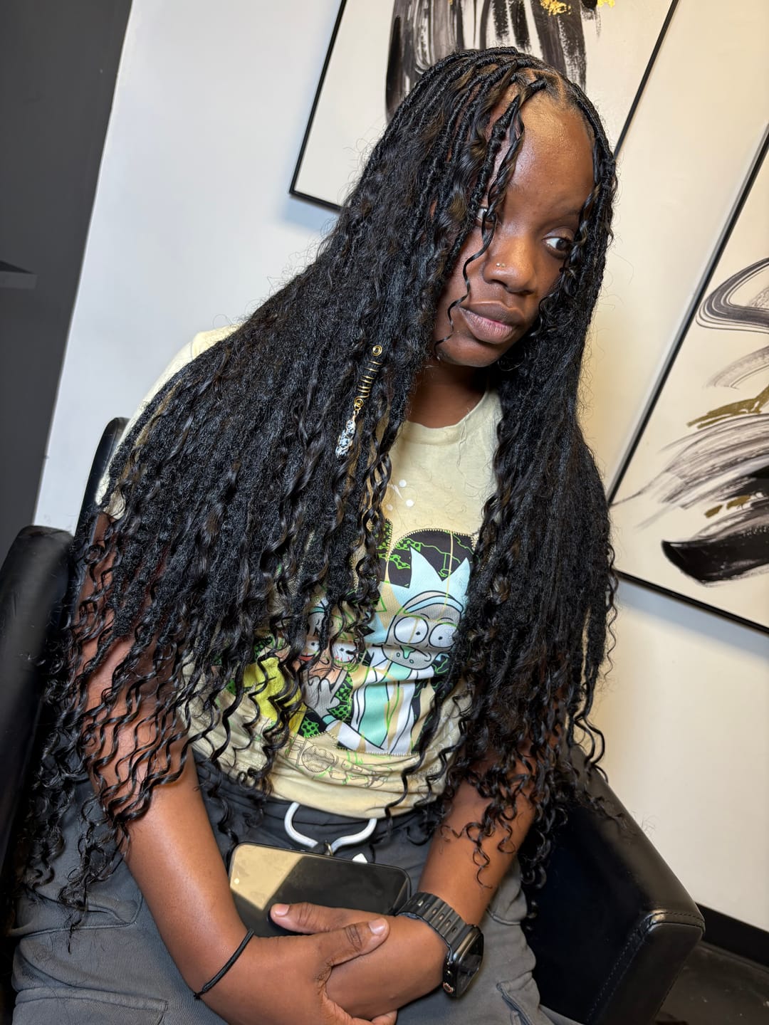 Customer photo review of Wholesale - Bulk Hair Extensions for Braiding (Price for 1 Bundle)