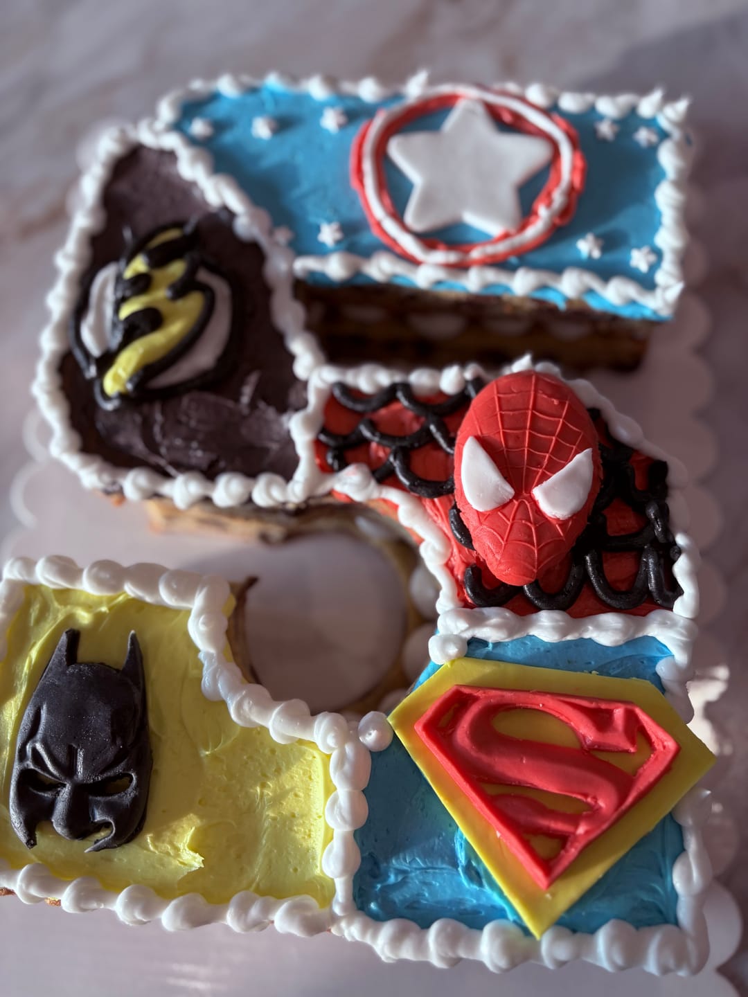 Customer photo review of Superhero Molds Trio