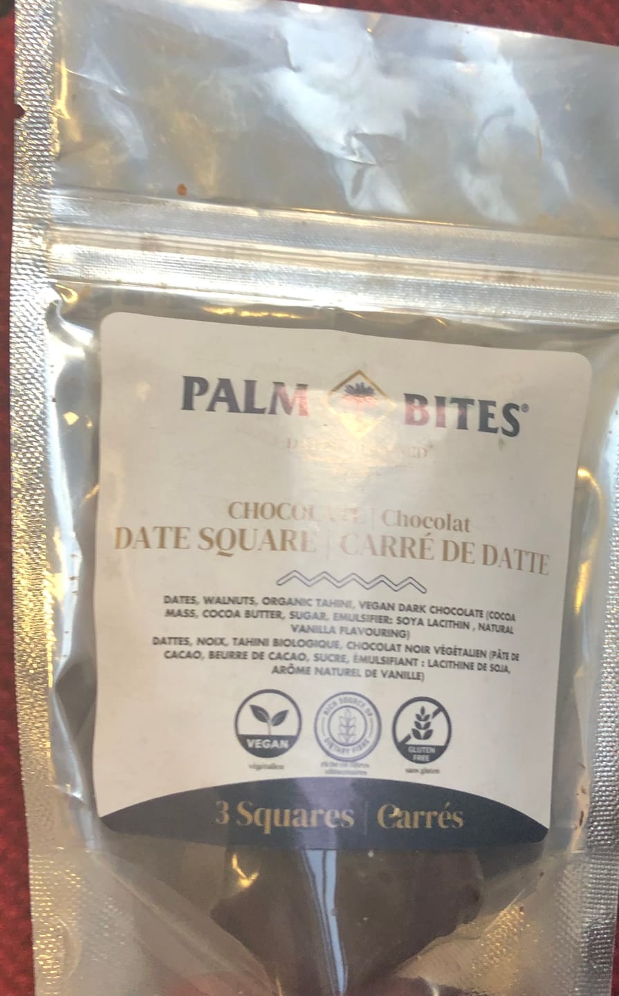 Customer photo review of Chocolate | Date Squares