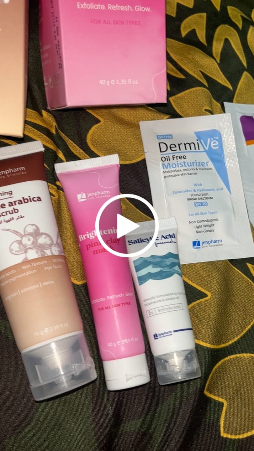 Customer video review of Brightening Pink Clay Mask