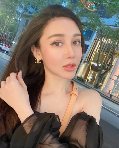 Customer photo review of Gabrielle Dress - White