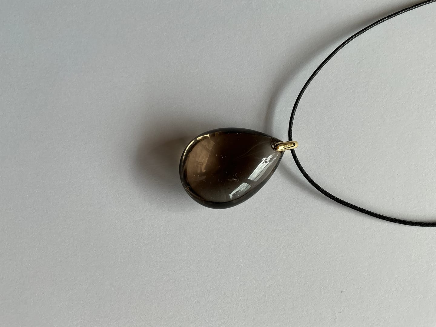 Customer photo review of Pendentif Quartz Fumé