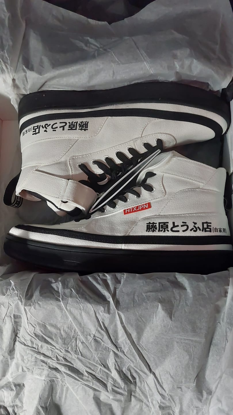 Customer photo review of HTXJPN Fuji3 High Top Sneakers