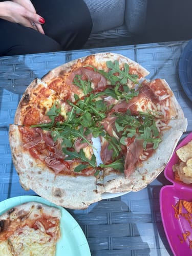 Customer photo review of Sourdough Pizza Bases