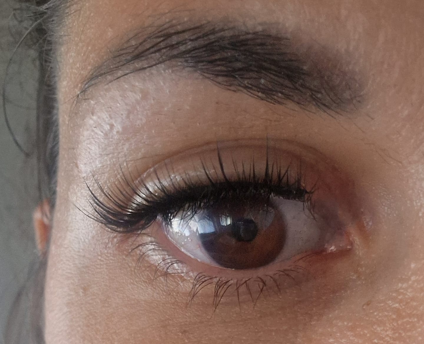 Customer photo review of SANTORINI - Clip On Lashes