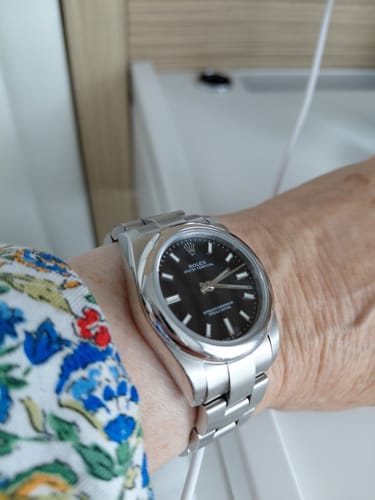 Customer photo review of OYSTER PERPETUAL 31MM BLACK DIAL
