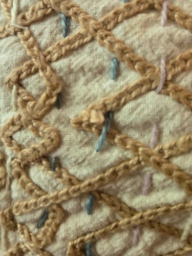 Customer photo review of CARMEN VEST | GARDEN MOSAIC