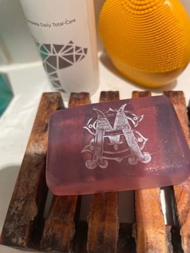 Customer photo review of Gypsy Rose Perfume Infused Soap Bar
