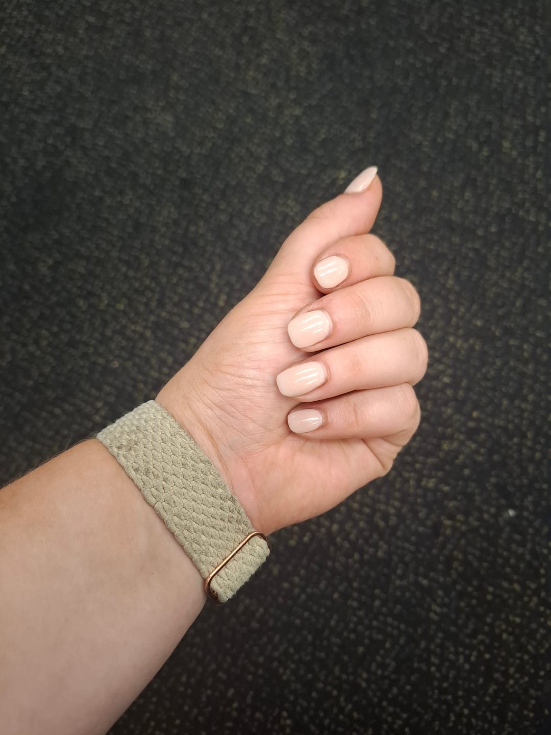 Customer photo review of Caramel Macchiato Dipping Powder