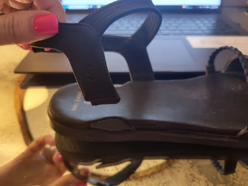 Customer photo review of Maui Flats with Black Base Option