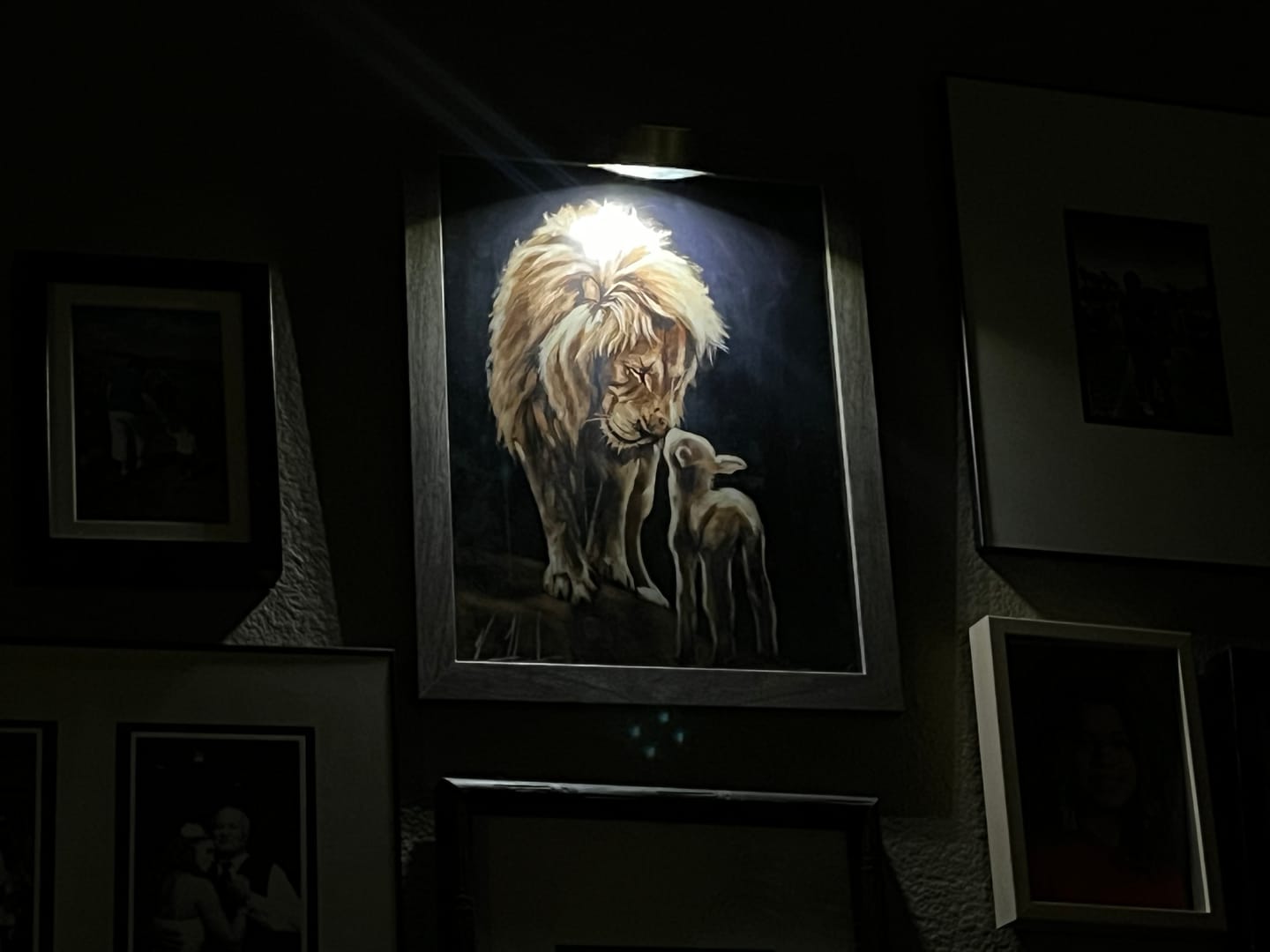 Customer photo review of The Heart of God (Black Background)