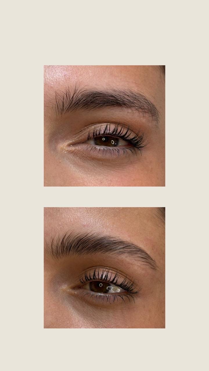 Customer photo review of Kits de Laminación de Pestañas y Cejas