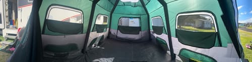 Customer photo review of [PRÉ-COMMANDE] 2-Step Cabin Tent – Très grande taille + Bâche de camping OFFERTE (jusqu’à 10 personnes, FR) — Expédition avant le 16 septembre