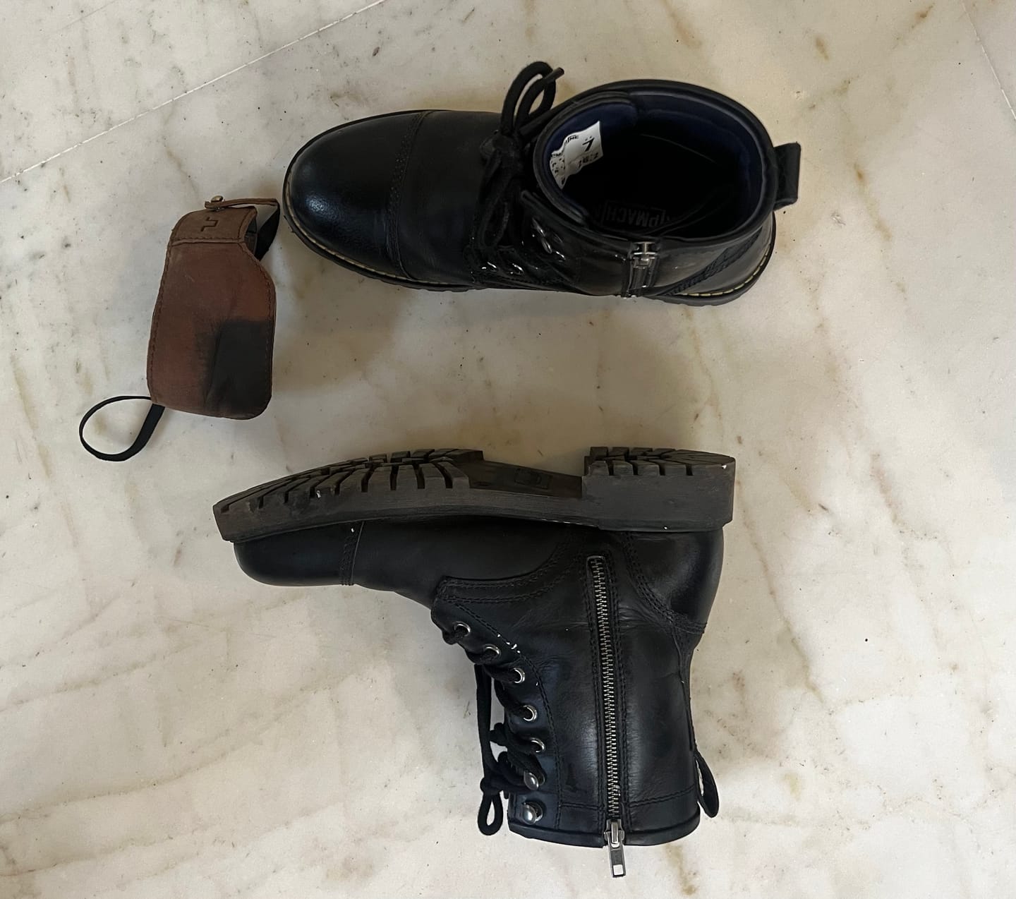 Customer photo review of boots brute black