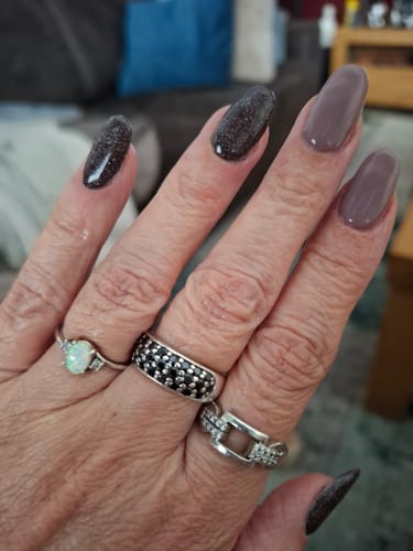 Customer photo review of Fake Tips Set - Halve Tips