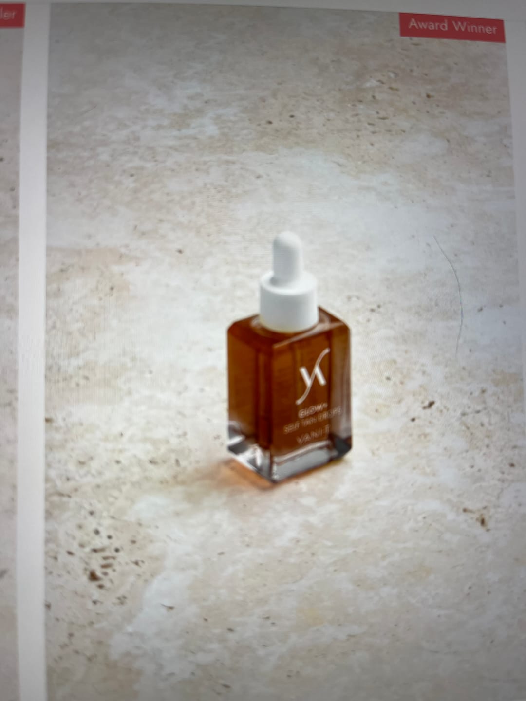 Customer photo review of Glow+ Self Tan Drops
