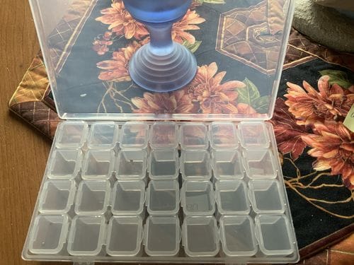 Customer photo review of Diamond Organizing Tray