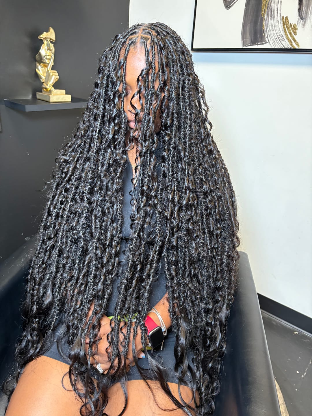 Customer photo review of Wholesale - Bulk Hair Extensions for Braiding (Price for 1 Bundle)