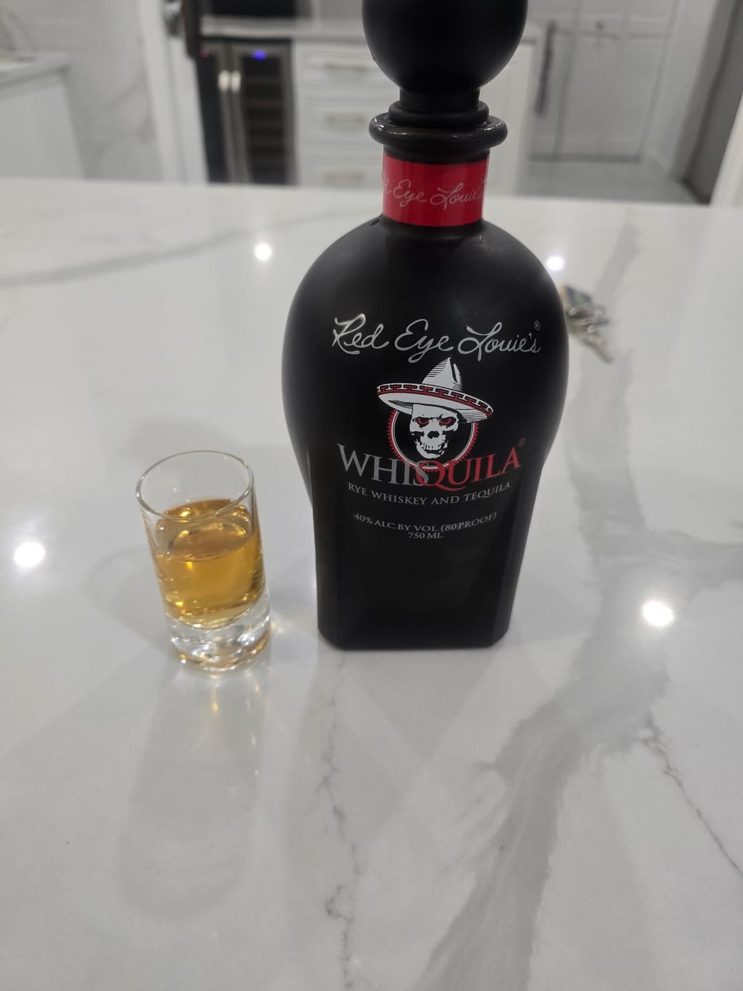 Customer photo review of Red Eye Louie's WhisQuila
