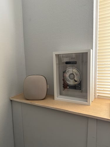 Customer photo review of M1 Music Frame CD Player With Bluetooth