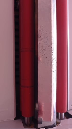 Customer photo review of Enmicadora Laminadora Oficio Doble Carta Industrial Uso Rudo
