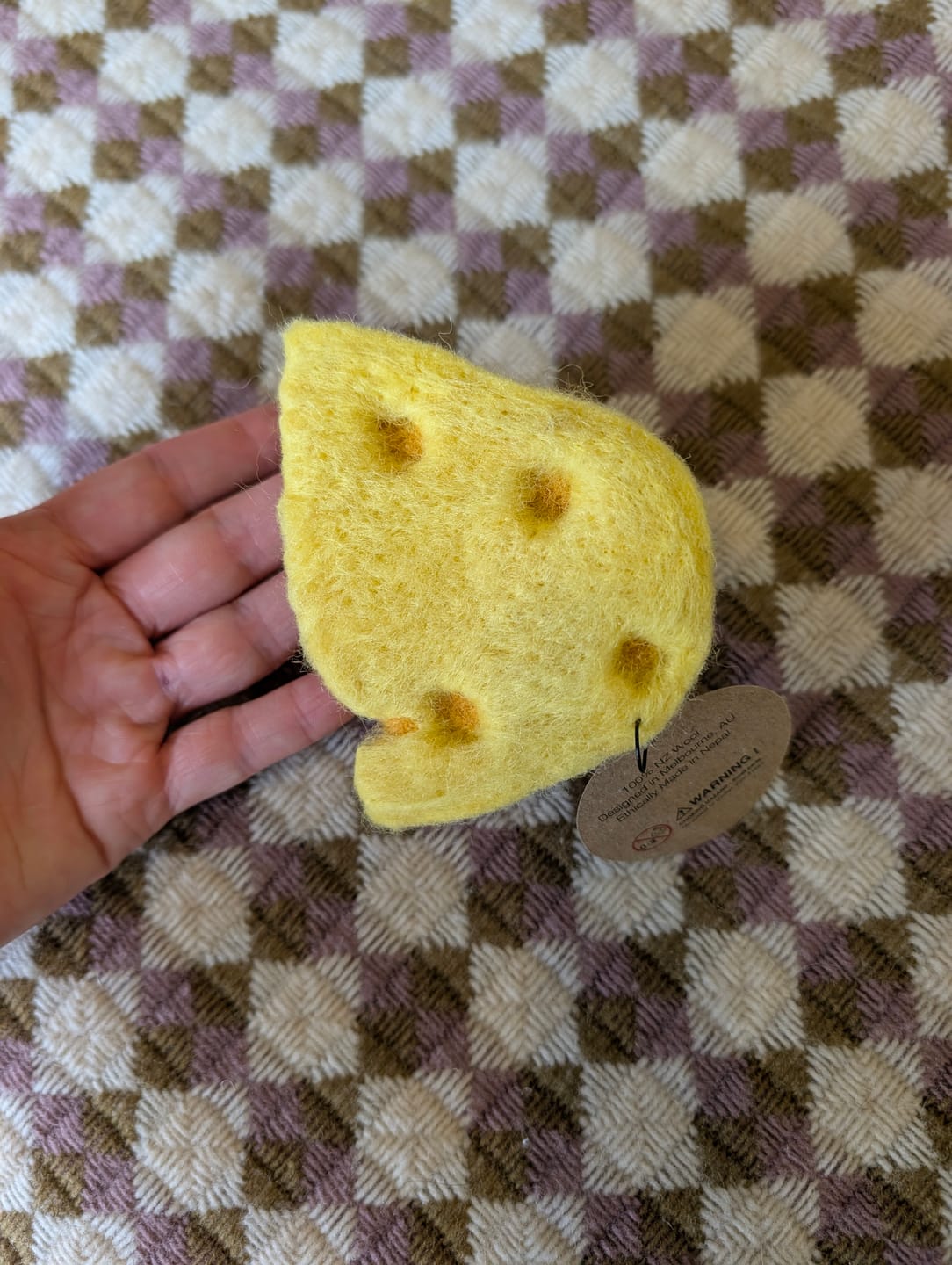 Customer photo review of Felt Swiss Cheese