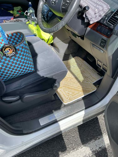 Customer photo review of JoyRider Premium Car Floor & Boot Mats by CarMatsCulture