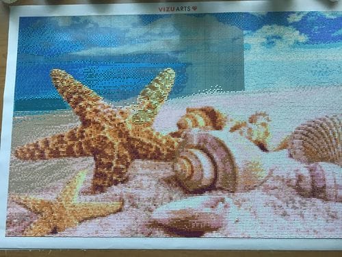 Customer photo review of Shells And Starfish