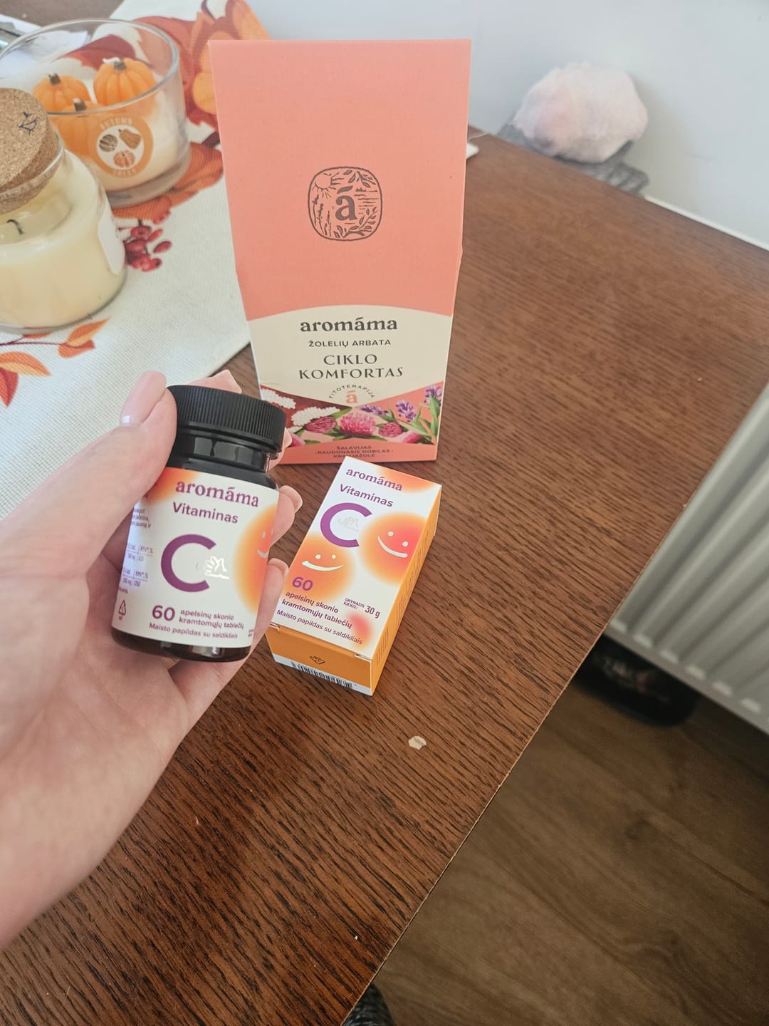 Customer photo review of Kramtomasis vitaminas C