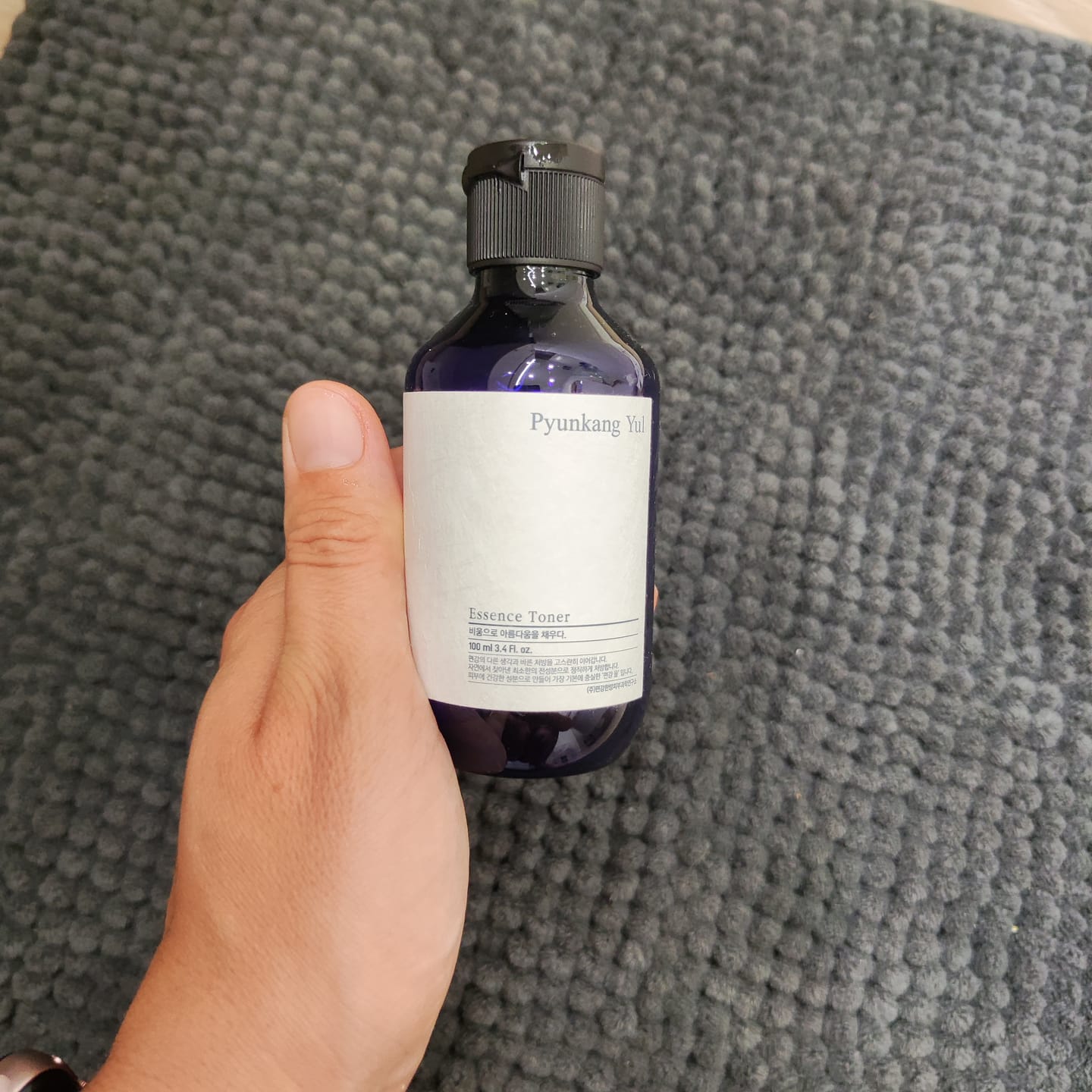 Customer photo review of Mitrinošs toniks-esence ar astragāla saknes ekstraktu Pyunkang Yul Essence Toner