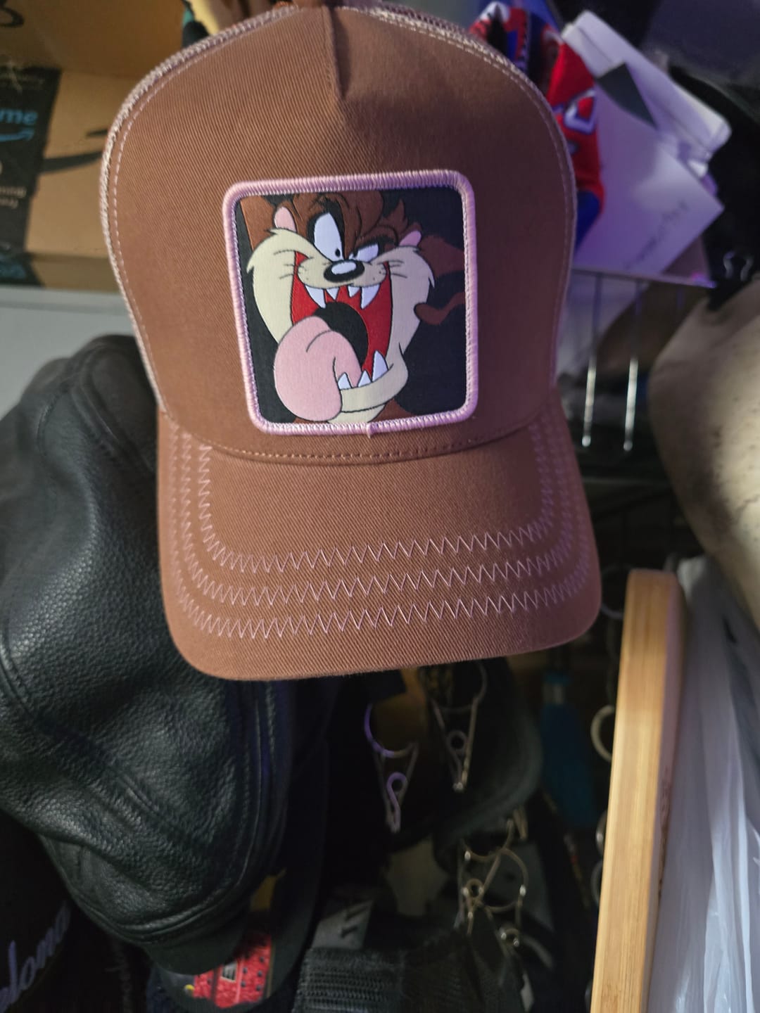 Customer photo review of OVERLORD X Looney Tunes: Tasmanian Devil Trucker Cap