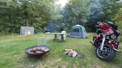 Customer photo review of [PRÉ-COMMANDE] 2-Step Cabin Tent – Très grande taille + Bâche de camping OFFERTE (jusqu’à 10 personnes, FR) — Expédition avant le 16 septembre