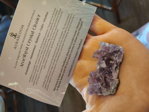 Customer photo review of VIP Crystal Club - [Monthly Crystal]