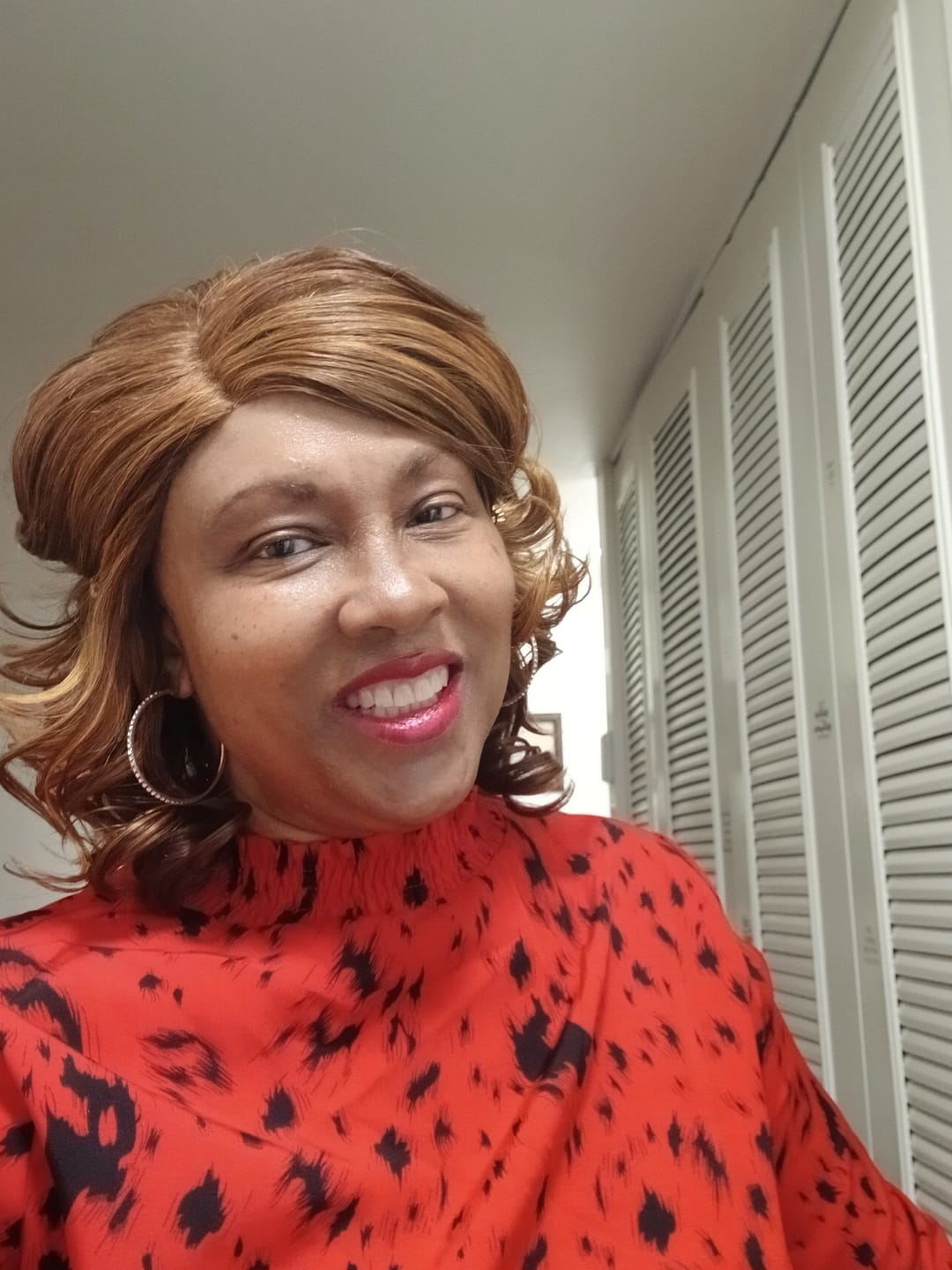 Customer photo review of It's A Wig Dream A Line Wig - MAGIC