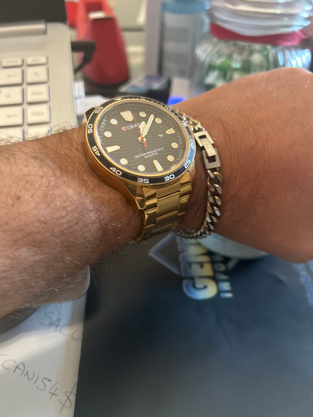 Customer photo review of Curren Ginevra® orologio uomo acciaio