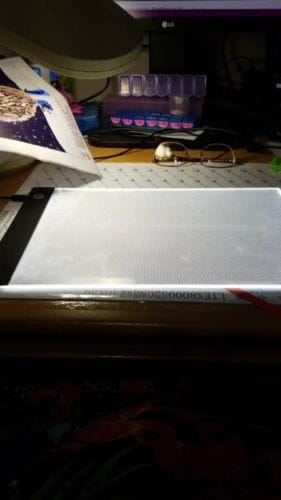Customer photo review of LED Diamond Painting Light Pad (Dimmable)