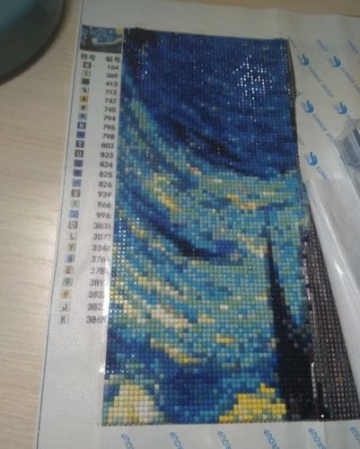 Customer photo review of Starry Night