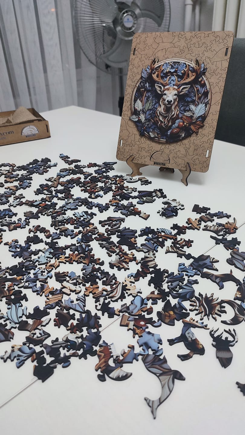 Customer photo review of Geyik V2 - Ahşap Puzzle