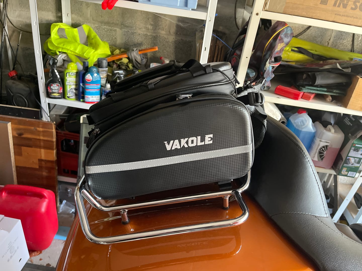 Customer photo review of Bike Accessories Combo