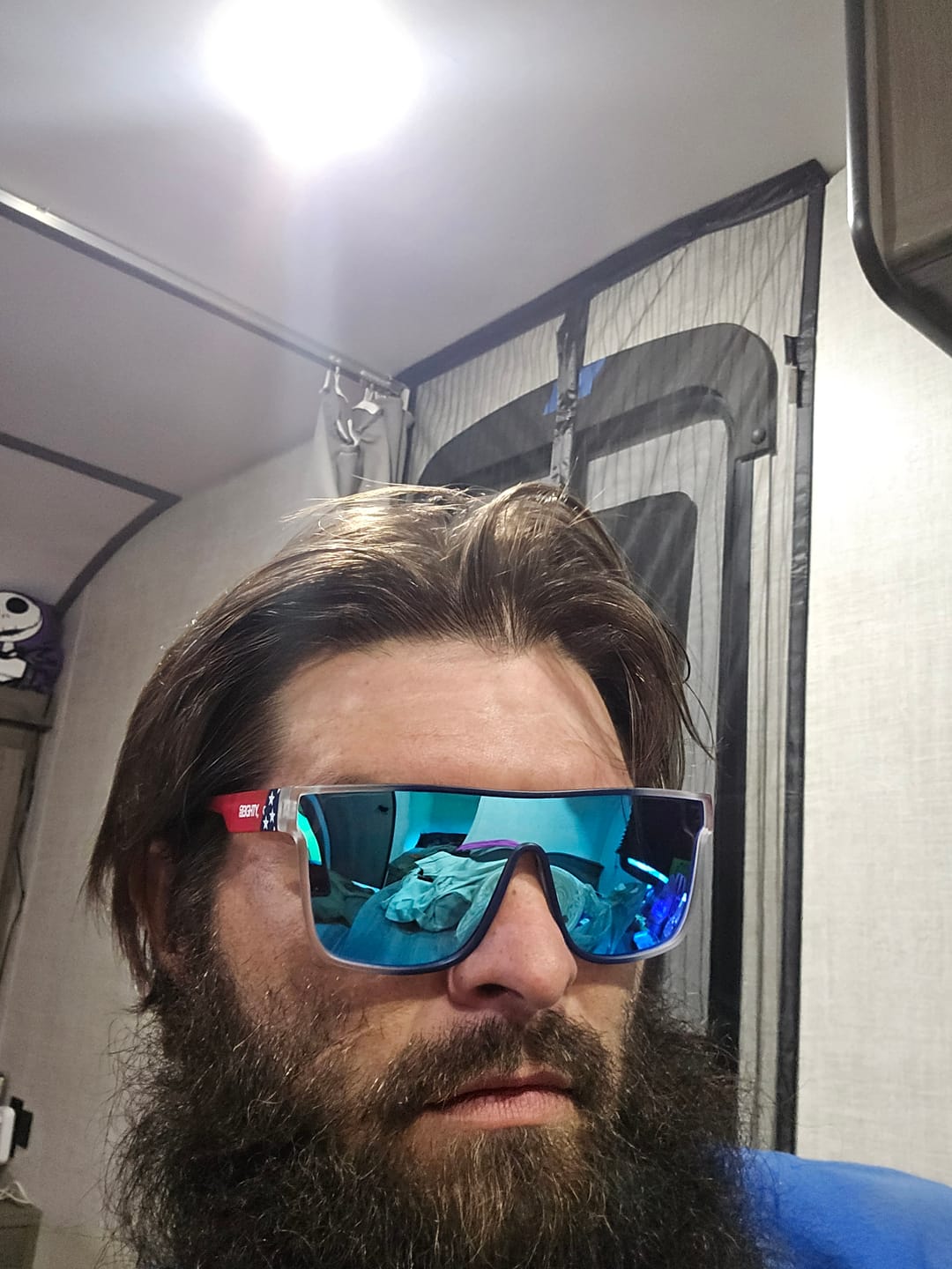 Customer photo review of 80Eighty® Polarized Murica Sunglasses