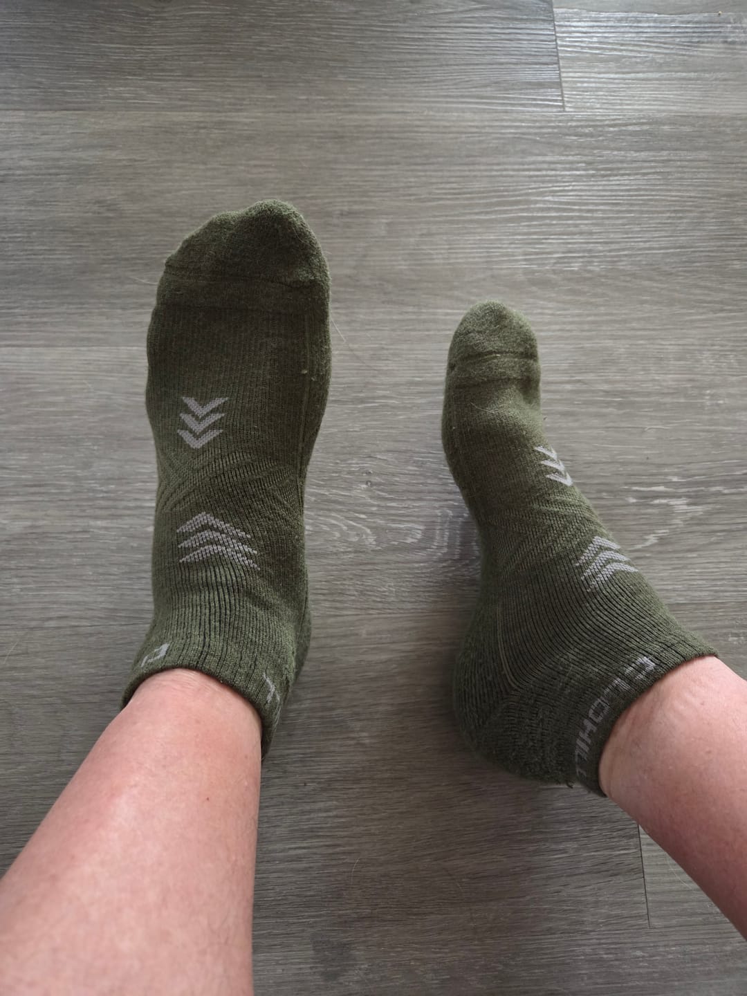 Customer photo review of Ankle Socks 4 Pack