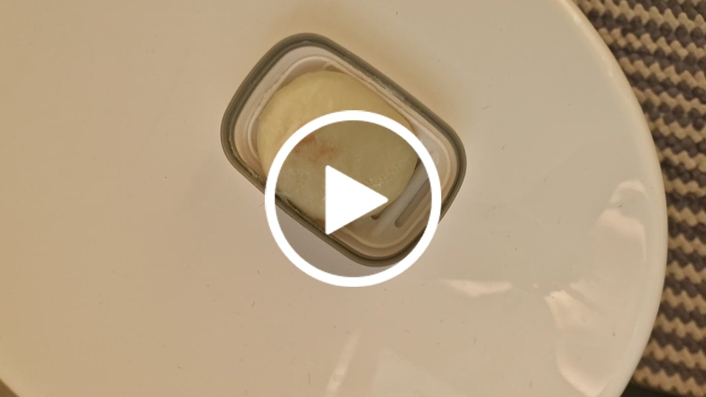 Customer video review of SHEA SOAP