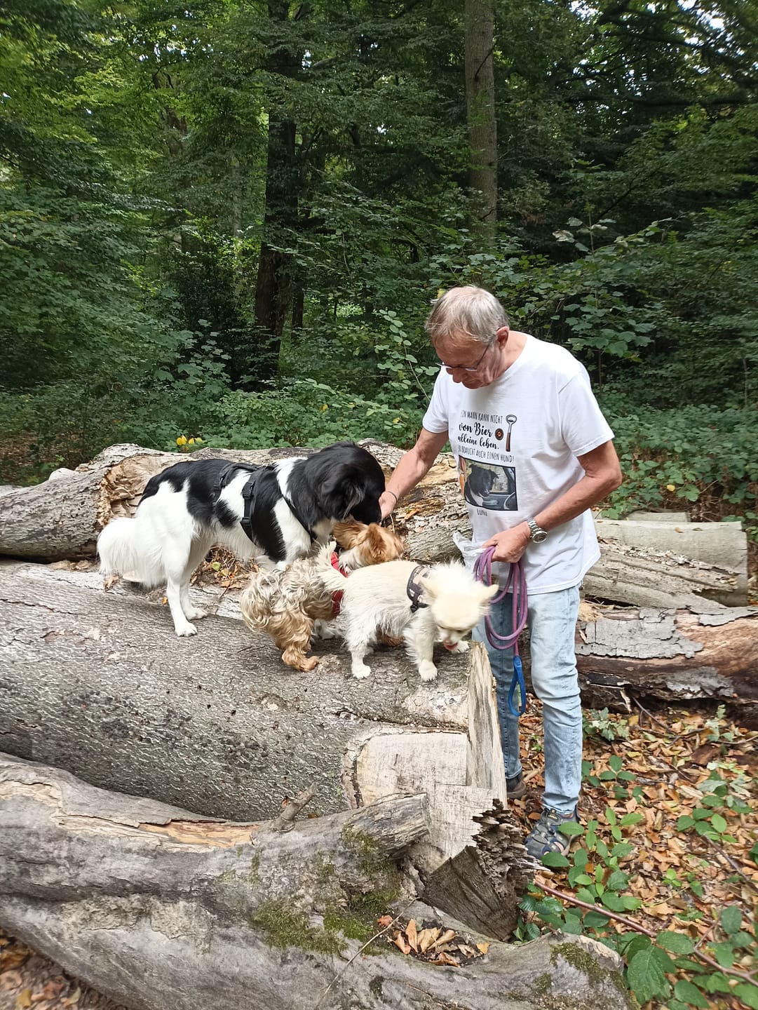 Customer photo review of Bier & Wuff - Individuelles T-Shirt