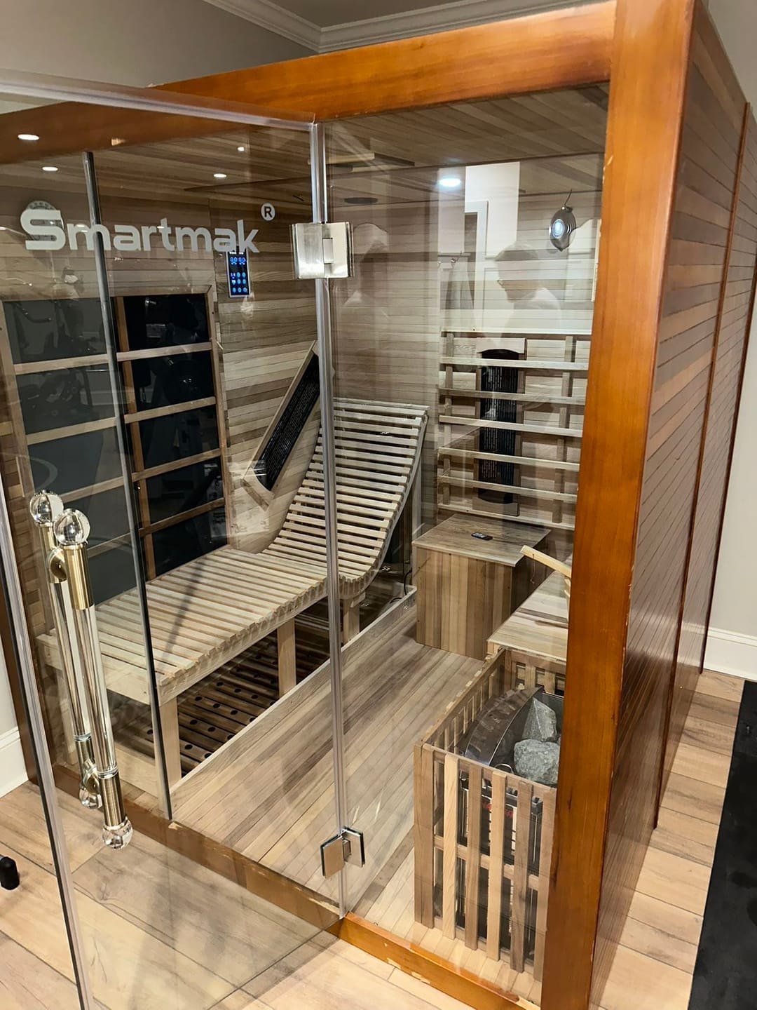 Customer photo review of Smartmak® 2 People Indoor Hybrid Sauna - Relax 2